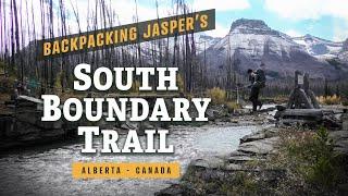 Backpacking Jasper's South Boundary Trail