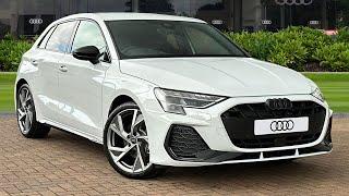 Brand New 2024 Audi A3 1.5 TFSI 35 Black Edition Sportback S Tronic | Stafford Audi