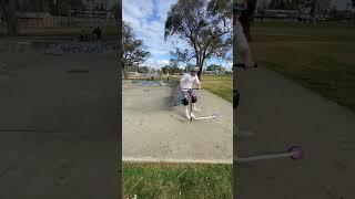 Almost landing Kickless#scooter #clean #clips #skatepark #stunt #skill #scootertricks #trick #insane