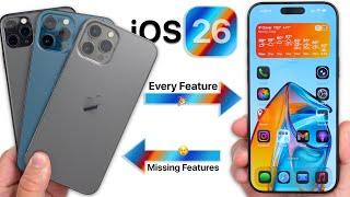 iOS 26 - Every Feature Not on All iPhones
