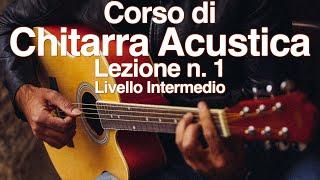 Corso Chitarra Acustica - Lezione n. 1 - Ritmica Bassi e Accordi