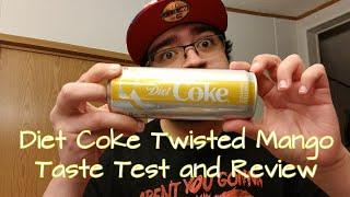 Diet Coke Twisted Mango Taste Test and Review [Checkpoint Chow Down]