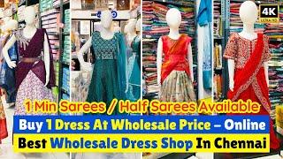 ️ Wholesale Dress Market In Chennai | Mayur Sarees Centre Chennai | Priya Just Know Fashion