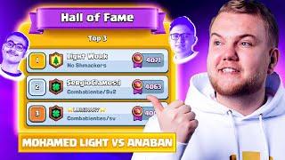 MOHAMED LIGHT VS ANABAN FOR THE #1 FINISH IN CLASH ROYALE SEASON END