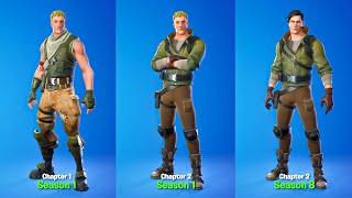 All Fortnite Default Skins (NEW Defaults vs OLD Defaults)