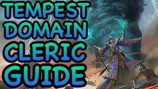 D&D5E: TEMPEST DOMAIN CLERIC GUIDE