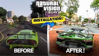 How To Install Natural Vision Evolved! In GTA 5 (Complete Guide) 2024 GTA 5 Free Graphics Mod 