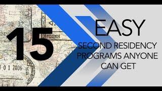 Mediaweb Documentary : 15 EASY SECOND RESIDENCY PROGRAMS ANYONE CAN GET