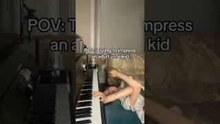 How pianists impress adults vs kids #piano #shorts