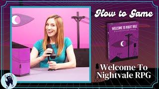 Welcome to Night Vale RPG Tutorial | How to Game with Becca Scott