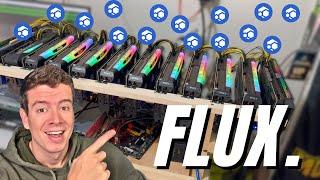 FLUX is a Sleeping GIANT... How to GPU Mine FLUX!