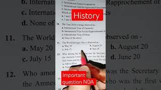 History Important question NDA GAT mathematics#youtubeshorts#ssc#upsc#shorts#god#gd#viral#trending