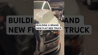 This is how you build a flat bed tow truck #highbed #extendabletrailer #flatbed #dumptrailer #cargo