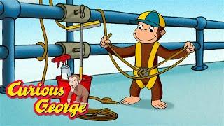 George's New Job  Curious George  Kids Cartoon  Kids Movies