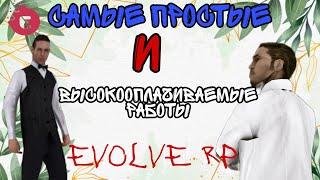 САМЫЕ ПРОСТЫЕ И ВЫСОКООПЛАЧИВАЕМЫЕ РАБОТЫ НА EVOLVE RP