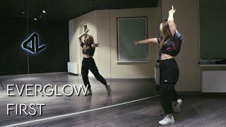 EVERGLOW - FIRST Dance Tutorial Русский Туториал