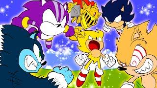 SUPER SONIC vs ALL SONIC FORMS