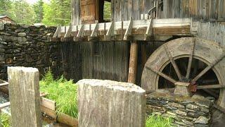 An 18th Century Saw Mill Powered by Water