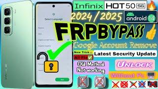 Infinix Hot 50 5G Latest FRP Bypass Without PC 2024 New Trick for All Infinix #infinixfrpbypass #frp