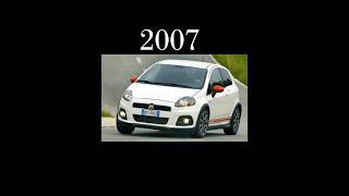 Evolution Of Fiat Punto (1993-2023)#evolution #fiat #punto #shorts #2023