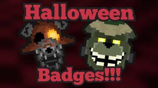 How to get the NEW Halloween Badges!!! | Sunrise Over Freddy's: Roleplay | Roblox