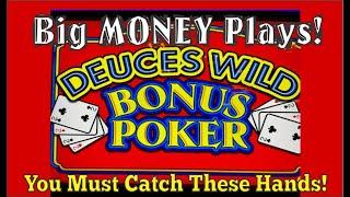 Deuces Wild Bonus Video Poker Winners Must Learn These Most Important Plays For These Hands