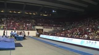 Alabama Gymnastics: Ashley Priess on the Vault vs. North Carolina