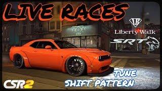 CSR Racing 2 - Dodge LB SRT Hellcat - Tune & shift pattern