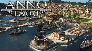 Anno1800 - Укрепление Гавани! Скоро война? #7