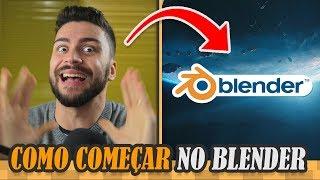 Como COMEÇAR no Blender | Tutorial Blender