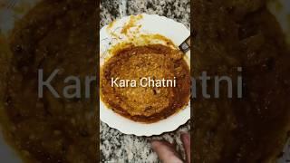 Kara Chutney Recipe For South Indian Food #shorts#foodrecipes