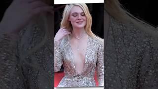 Elle Fanning | Glamorous Red Carpet Moment | Mastermind Cannes Premiere #shorts #ytshorts