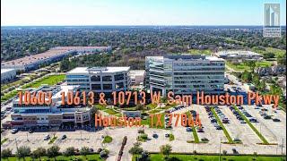 Houston, Texas TX Commercial Real Estate Drone Office Investor Video (4k)