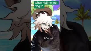 When Hajime met Nagito #danganronpa #danganronpa2 #danganronpav3 #nagito