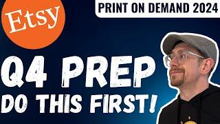 Etsy Print on Demand Q4 Prep - Check Your Pricing!