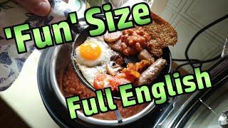 'Fun' Size Full English Breakfast - Cooking in the Tiny Pan