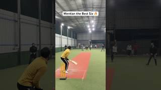 Rate the best six  Batting Class Unleashed With Stylish Shots #cricket  #shorts #t20