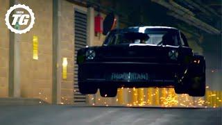 Ken Block Drifts London - VERLÄNGERTER Director's Cut | Oberes Gear | BBC