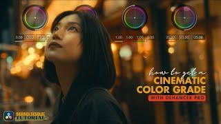 Hollywood Color Grading in 5 Nodes! | DaVinci Resolve & Dehancer #Tutorial