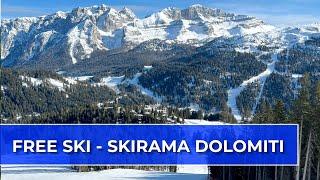  Free Ski i nie tylko w SKIRAMA DOLOMITI (Vlog292)