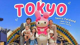 Visiting SANRIO Puroland + Wearing a Kimono + Ueno Zoo & Getting lost in Japan || TOKYO WITH KIDS