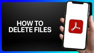 How To Delete Files From Adobe Acrobat Reader Tutorial