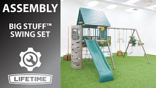 Lifetime Big Stuff Swing Set | Lifetime Assembly Video