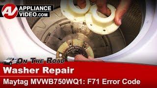 Maytag Washer Repair - F71 Error Code - Drive Hub