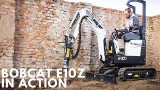 Watch in action | Bobcat E10z Mini Digger