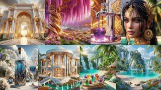 Islamic concept of Paradise (Jannah) , BEST images so far generated by #ai (Artificial intelligence)