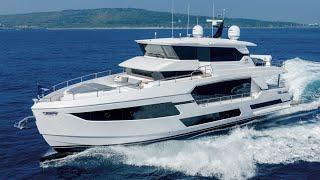 $6.6 Million Yacht Tour : Horizon FD75 Skyline