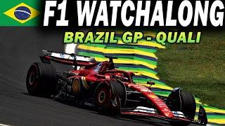  F1 Watchalong - BRAZIL GP - QUALI - with Commentary & Timings