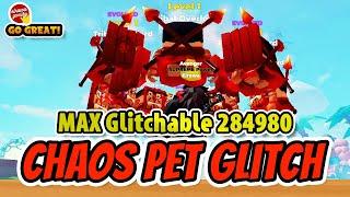 Chaos Pet Squad Glitch! Max Rebirth Test!  | Muscle Legends Roblox