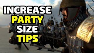 Bannerlord Increase Party Size - 4 Tips For A HUGE Party